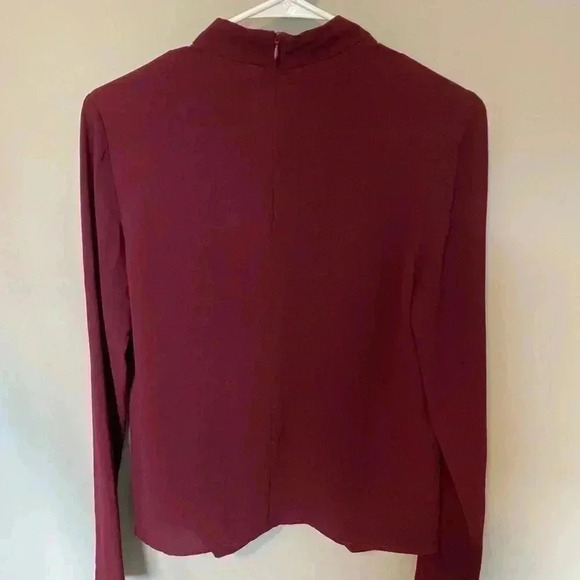 WAYF Burgundy Merlot Top Size Small NWT - Picture 2 of 4